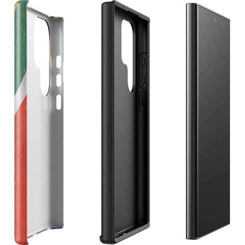 South Africa Flag Distressed Galaxy S23 Ultra Pro Case